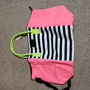 New Victoria's Secret Gym Bag Huge Tote Travel Weekend Bag